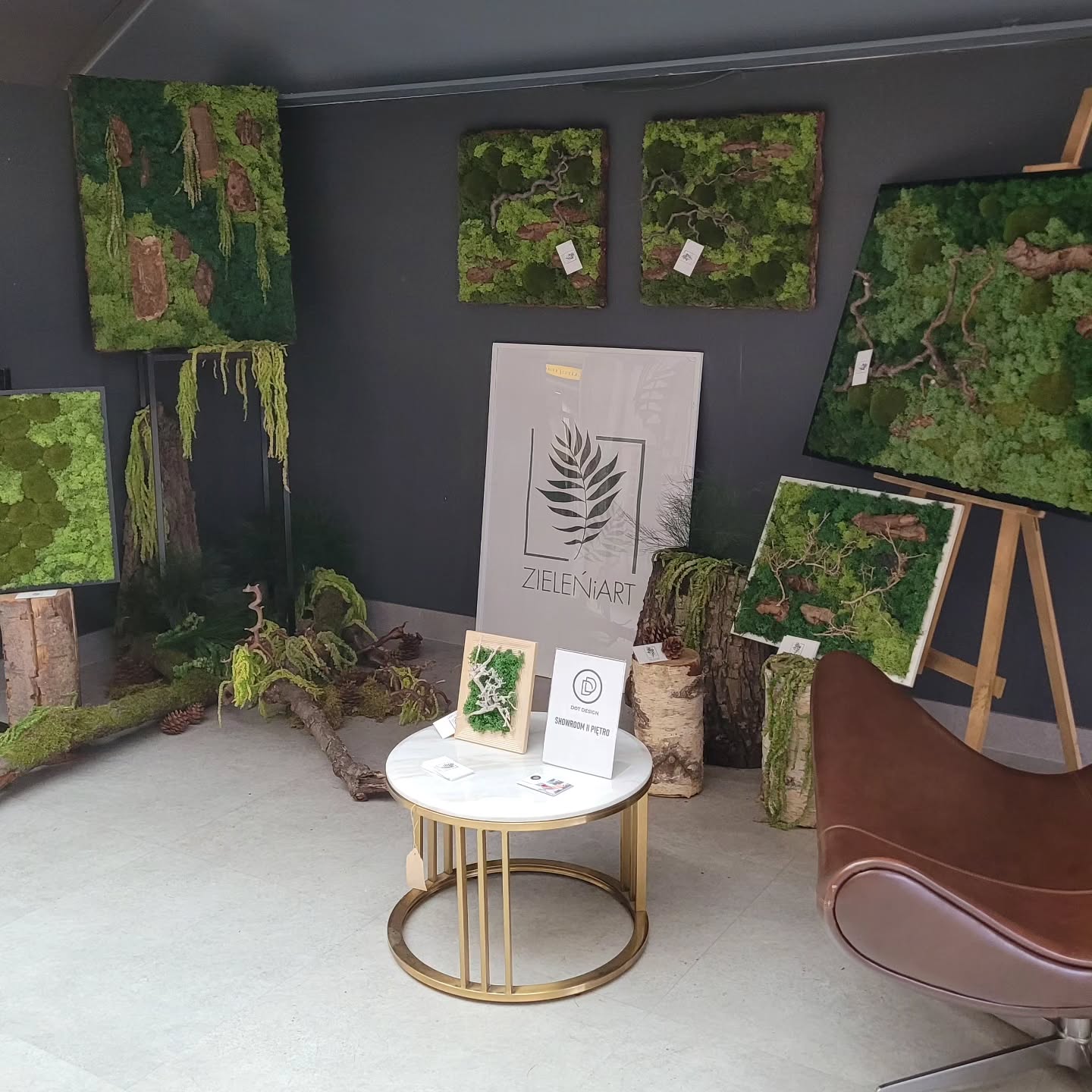 Produkty ZIELEŃiART dostępne w Galerii Wnętrz Domar we Wrocławiu
